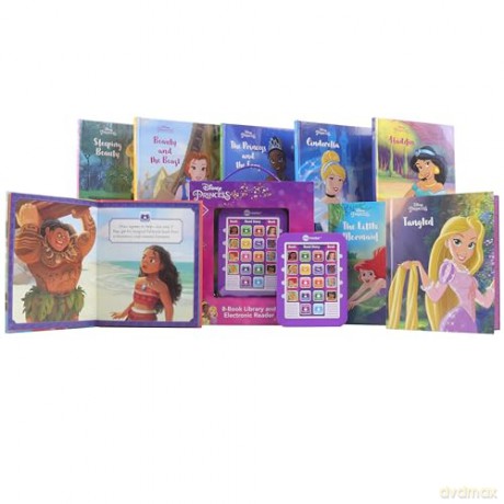 ME READER 3 INCH 8 BOOK DISNEY PRINCESS REFRESH: Me Reader: 8-Book Library and Electronic Reader [KSIĄŻKA]