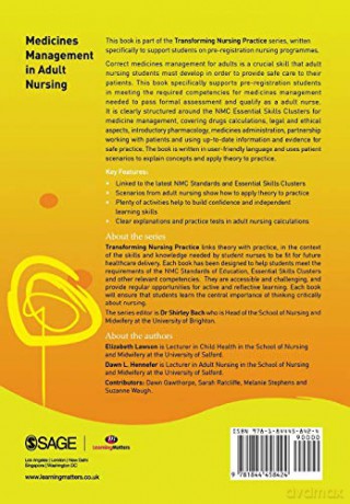 Medicines Management in Adult Nursing: 1653 (Transforming Nursing Practice Series) - Elizabeth Lawson [KSIĄŻKA]