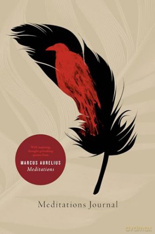 Meditations Journal: With inspiring, thought-provoking quotes from Marcus Aurelius Meditations - Marcus Aurelius [KSIĄŻKA]