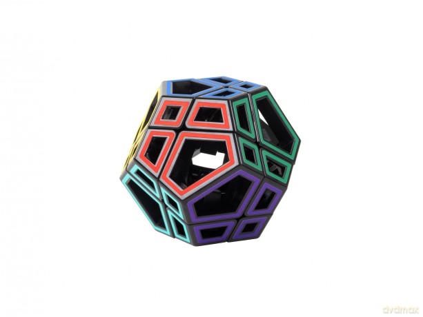Meffert's M5096 Hollow Skewb Ultimate Puzzle, Multi-Colour [PUZZLE]