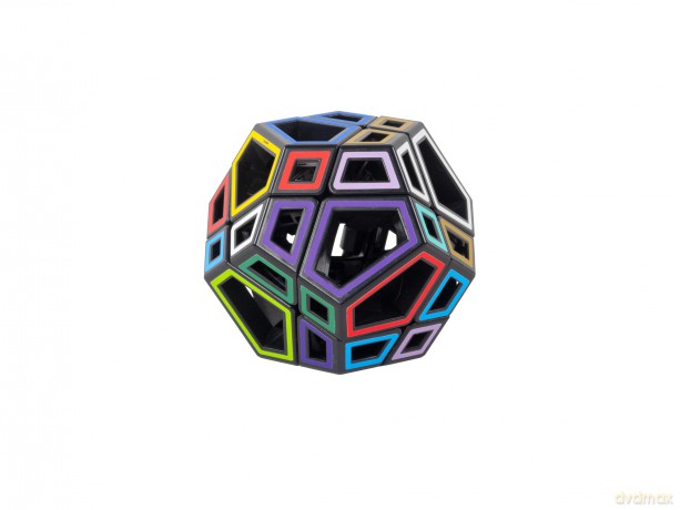 Meffert's M5096 Hollow Skewb Ultimate Puzzle, Multi-Colour [PUZZLE]