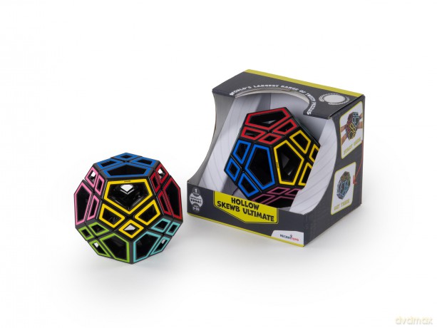 Meffert's M5096 Hollow Skewb Ultimate Puzzle, Multi-Colour [PUZZLE]