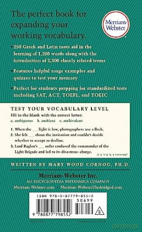 Merriam-Webster's Vocabulary Builder - Merriam-Webster [KSIĄŻKA]
