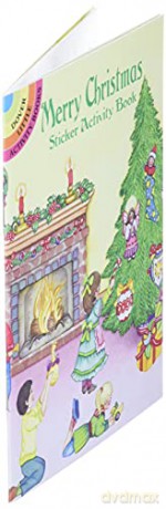 Merry Christmas Sticker Activity Book (Little Activity Books) - Jess Gifkins [KSIĄŻKA]