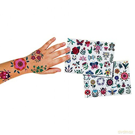 Mes p'tits tattoos - Fleurs (NE) - Paula MC GLOIN [KSIĄŻKA]