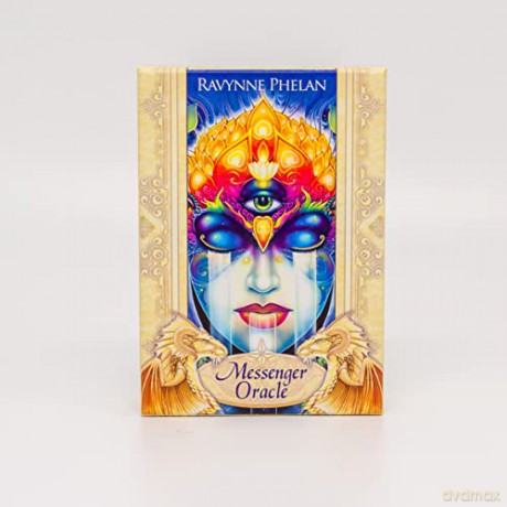 Messenger Oracle - Anniversary Edition: 55 full-colour cards and 76-page guidebook packaged in a hardcover box. - Ravynne Phelan [KSIĄŻKA]