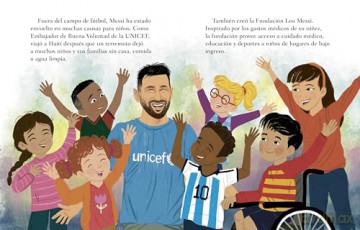 Mi Little Golden Book sobre Lionel Messi (My Little Golden Book About Lionel Messi) - Roberta Ludlow [KSIĄŻKA]
