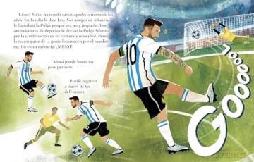 Mi Little Golden Book sobre Lionel Messi (My Little Golden Book About Lionel Messi) - Roberta Ludlow [KSIĄŻKA]