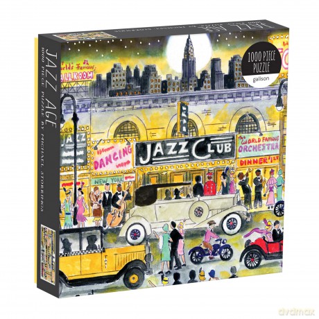 Michael Storrings Jazz Age 1000 Piece Puzzle - Michael Storrings [KALENDARZ]
