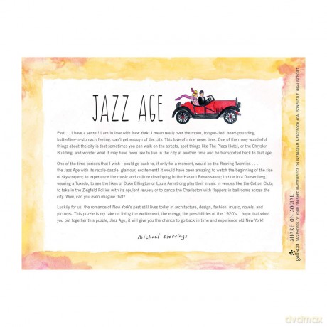 Michael Storrings Jazz Age 1000 Piece Puzzle - Michael Storrings [KALENDARZ]
