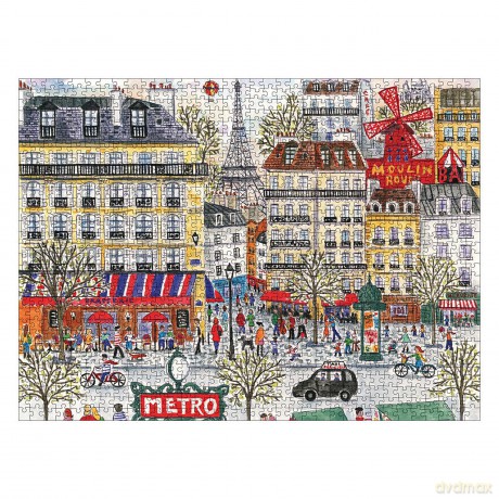 Michael Storrings Paris 1000 Piece Puzzle - Michael Storrings [KALENDARZ]