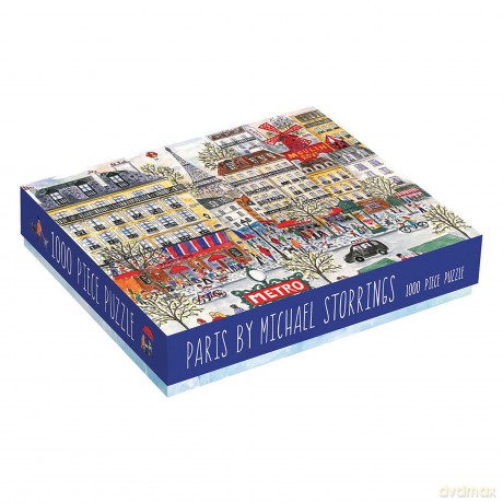 Michael Storrings Paris 1000 Piece Puzzle - Michael Storrings [KALENDARZ]