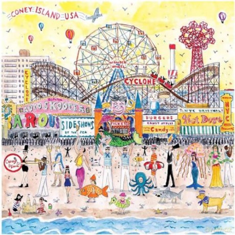 Michael Storrings Summer at the Amusement Park 500 Pc Puzzle - Michael Storrings [PUZZLE]