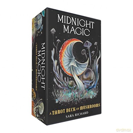 Midnight Magic: A Tarot Deck of Mushrooms - Sara Richard [KSIĄŻKA]