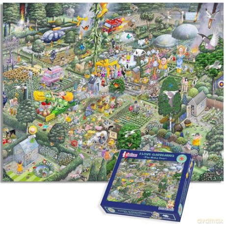 Mike Jupp I Love Gardening 1000 Piece Jigsaw Puzzle [PUZZLE]