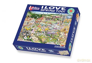 Mike Jupp Jigsaw Puzzles - I Love Spring - 1000 Piece Jigsaw Puzzle For Adults | Made In Britain | 66cm X 50cm [PUZZLE]