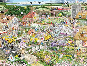 Mike Jupp Jigsaw Puzzles - I Love Spring - 1000 Piece Jigsaw Puzzle For Adults | Made In Britain | 66cm X 50cm [PUZZLE]
