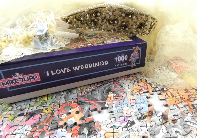 Mike Jupp Jigsaw Puzzles - I Love Wedding - 1000 Piece Jigsaw Puzzle For Adults | Made In Britain | 66cm X 50cm [PUZZLE]