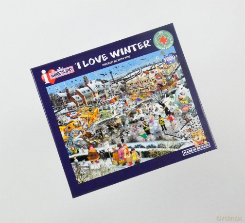 Mike Jupp Jigsaw Puzzles - I Love Winter - 1000 Piece Jigsaw Puzzle For Adults | Made In Britain | 66cm X 50cm [PUZZLE]
