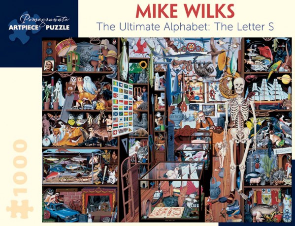 Mike Wilks the Ultimate Alphabet the Letter S 1000-Piece Jigsaw Puzzle - Mike Wilks [KSIĄŻKA]