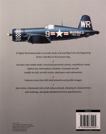 Military Aircraft, Tanks and Warships Visual Encyclopedia: More than 1000 colour illustrations - Robert Jackson [KSIĄŻKA]