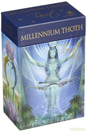 Millenium Thoth Tarot: 78 Full Colour Tarot Cards and Instruction Booklet - Renata Lechner [KSIĄŻKA]