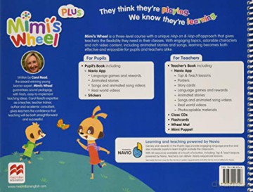 Mimi's Wheel Level 3 Teacher's Book Plus with Navio App - Carol Read [KSIĄŻKA]