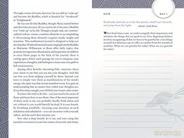Mind-Body Peace Journal: 366 Mindful Prompts for Serenity and Clarity: 5 (Gilded, Guided Journals) - Sandra E. Johnson [KSIĄŻKA]