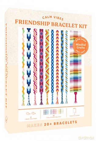 Mindful Crafts: Calm Vibes Friendship Bracelet Kit - Chronicle Books [KSIĄŻKA]
