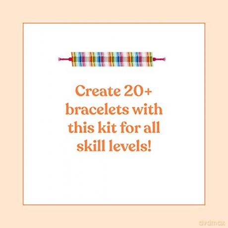 Mindful Crafts: Calm Vibes Friendship Bracelet Kit - Chronicle Books [KSIĄŻKA]
