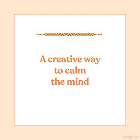 Mindful Crafts: Calm Vibes Friendship Bracelet Kit - Chronicle Books [KSIĄŻKA]