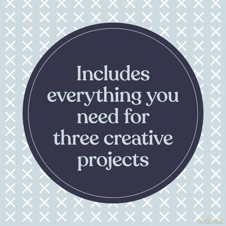 Mindful Crafts: Celestial Cross-Stitch Kit - Chronicle Books [KSIĄŻKA]