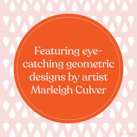Mindful Crafts: Geometric Paint-by-Number Kit - Chronicle Books [KSIĄŻKA]