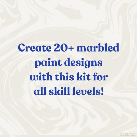 Mindful Crafts: Meditative Marbling Kit - Chronicle Books [KSIĄŻKA]