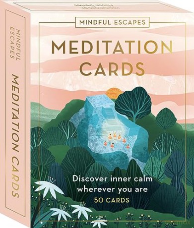 Mindful Escapes Meditation Cards: Discover inner calm wherever you are - 55 cards (Inspired Traveller's Guides) - Alison Davies [KSIĄŻKA]