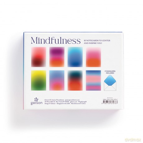 Mindfulness by Jessica Poundstone Greeting Card Assortment - Galison [KSIĄŻKA]