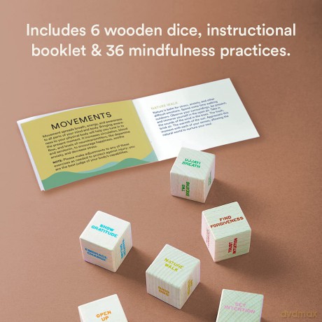 Mindfulness Dice: 6 Dice, Thousands of Possible Combinations! - Chronicle Books [KSIĄŻKA]
