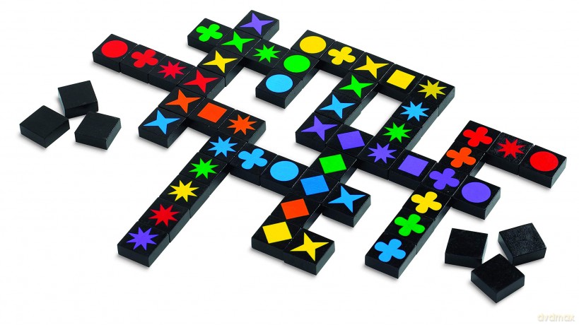 Mindware | Qwirkle UK Edition (NEW) | Board Game | Ages 5+ | 2-4 Players | 45 Minutes Playing Time [KSIĄŻKA]