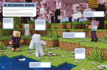 Minecraft Character Creator Sticker Book: A brand-new official sticker book adventure full of fun customisation for kids who love gaming. - Mojang Ab [KSIĄŻKA]