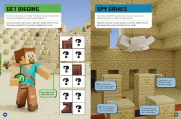 Minecraft Character Creator Sticker Book: A brand-new official sticker book adventure full of fun customisation for kids who love gaming. - Mojang Ab [KSIĄŻKA]