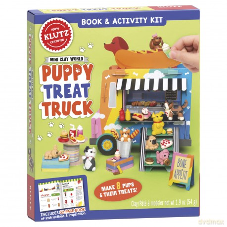 Mini Clay World Puppy Treat Truck: 1 (Klutz) - Editors of Klutz [KSIĄŻKA]
