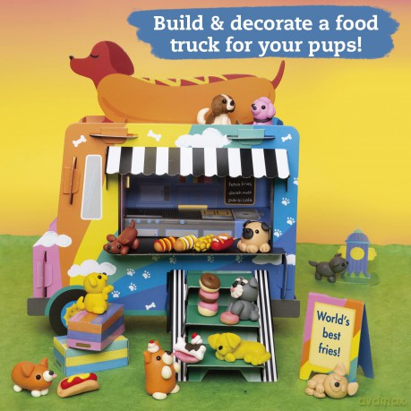 Mini Clay World Puppy Treat Truck: 1 (Klutz) - Editors of Klutz [KSIĄŻKA]