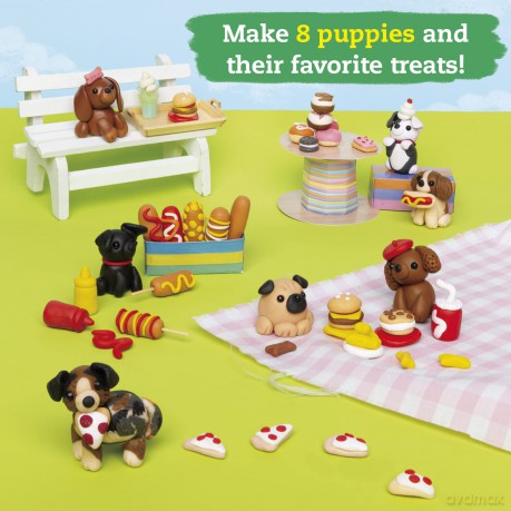Mini Clay World Puppy Treat Truck: 1 (Klutz) - Editors of Klutz [KSIĄŻKA]