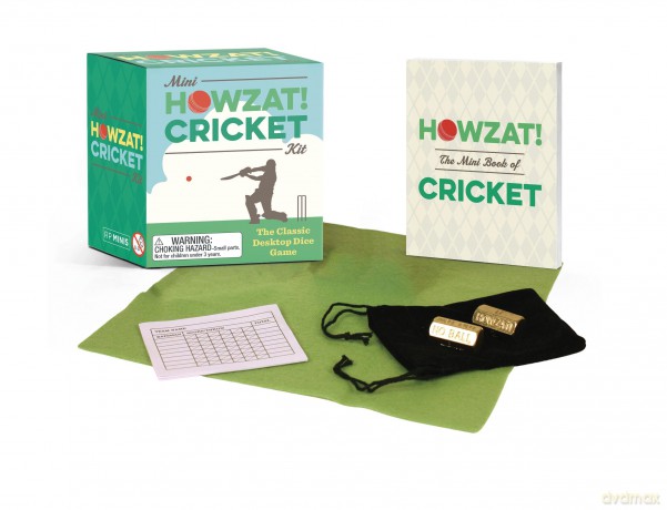 Mini Howzat! Cricket Kit: The Classic Desktop Dice Game (Rp Minis) - Chris Stone [KSIĄŻKA]