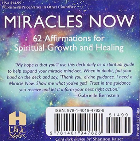 Miracles Now: Inspirational Affirmations and Life-Changing Tools - Gabrielle Bernstein [KSIĄŻKA]