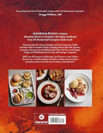 Misarana: Classic dishes reimagined with the flavours of India - Eddie Scott [KSIĄŻKA]