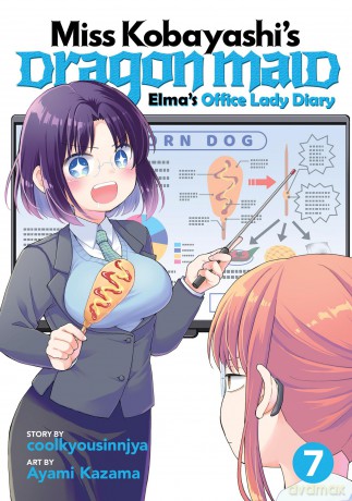 Miss Kobayashi's Dragon Maid: Elma's Office Lady Diary Vol. 7 - Coolkyousinnjya [KSIĄŻKA]