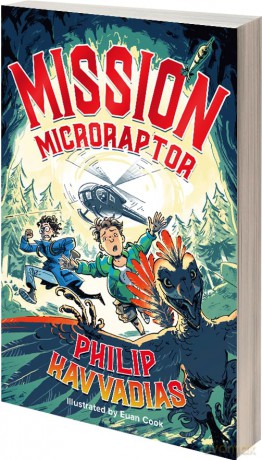 Mission: Microraptor - Jurassic Park meets Wimpy Kid, packed full of humour, action and adventure! - Philip Kavvadias [KSIĄŻKA]