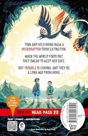 Mission: Microraptor - Jurassic Park meets Wimpy Kid, packed full of humour, action and adventure! - Philip Kavvadias [KSIĄŻKA]