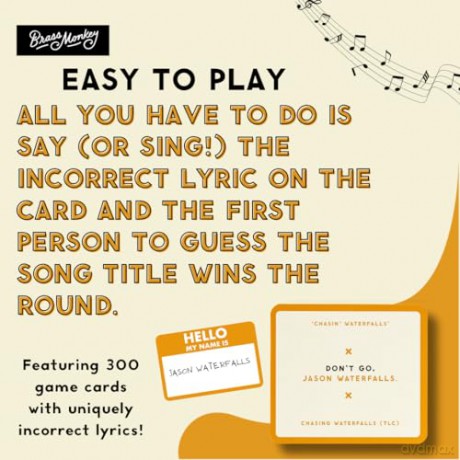 Misunderstood Songs Game - Brass Monkey [KSIĄŻKA]